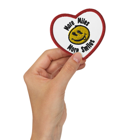 Embroidered patch (3" Heart)